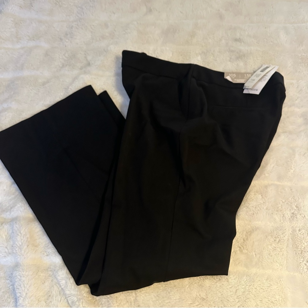 NWT Chico Women So slimming Black Trouser Size 10S